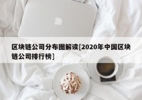 区块链公司分布图解读[2020年中国区块链公司排行榜]