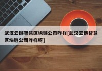 武汉云链智慧区块链公司咋样[武汉云链智慧区块链公司咋样呀]